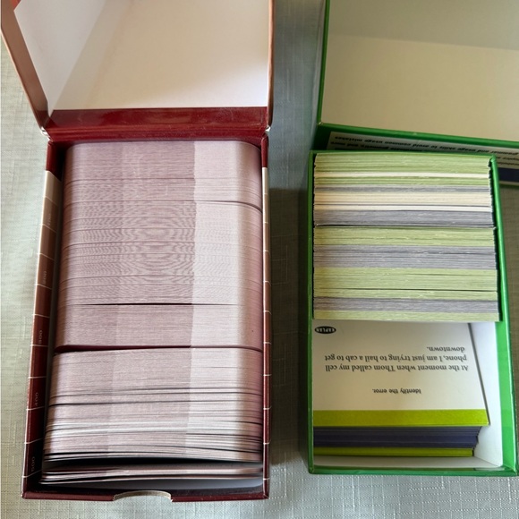 SAT Flashcards. Two boxes. - Picture 4 of 4